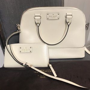 Kate Spade small rachelle and matching wallet neda